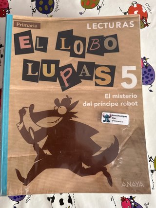 El lobo lupas, 5 Primaria el misterio del prínc...