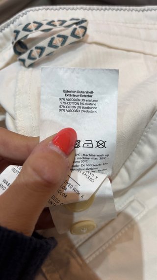 Pantalón Blanco Scalpers
