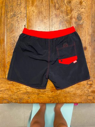 Bañador Diesel Negro y Rojo talla M