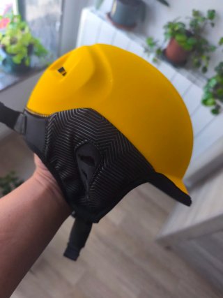 Casco de surf - bodyboard amarillo OLAIAN