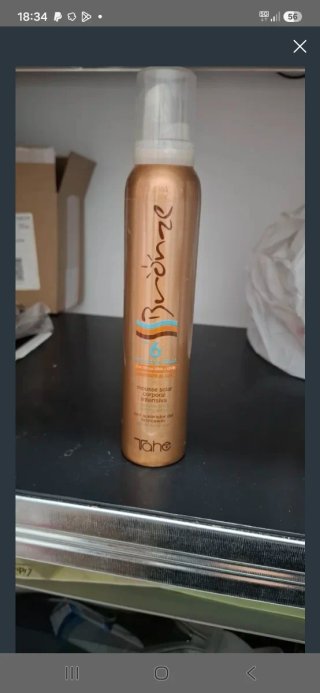 Espuma Bronceadora Tahe 4 Botes