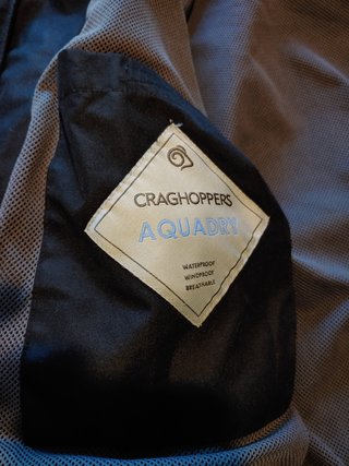 Chaqueta Craghoppers AquaDry Talla S EUR48