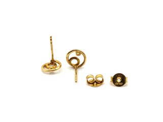 E1802014-29    Pendientes Oro 18k Con Circonita