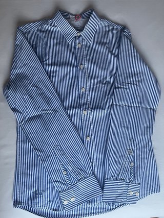 Camisa Rayas Azul/Blanco Talla M Pepe Jeans