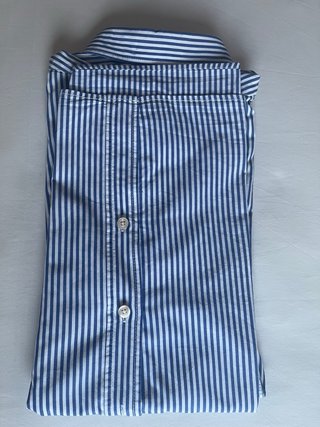 Camisa Rayas Azul/Blanco Talla M Pepe Jeans