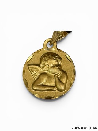 Colgante Oro 18k Ángel