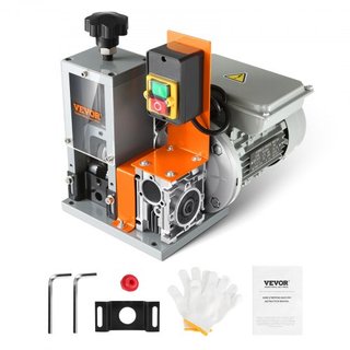 Máquina Automática de Desforre de Cables, Desforrador de Cables Eléctrico Motorizado de 1.5mm-30mm, 180W, 18.3 m/min Pelador de Cables con Referencia de Profundidad de Desforre Visible, para Recic...