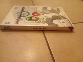 Gioco Nintendo wii super Mario Kart + 2 volanti