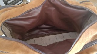 Bolsa de viaje SELEPEL ante y cuero vintage