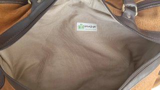 Bolsa de viaje SELEPEL ante y cuero vintage