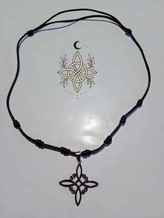Collar 7 nudos Nudo de Bruja acero