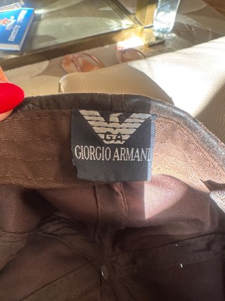 Gorra Armani Marrón