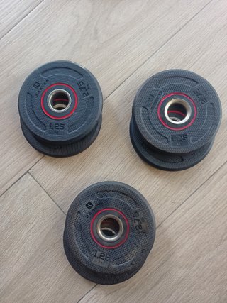 Discos de pesas 1.25kg DOMYOS (Set de 6)