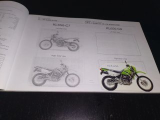 Catálogo Recambio Kawasaki KLR650