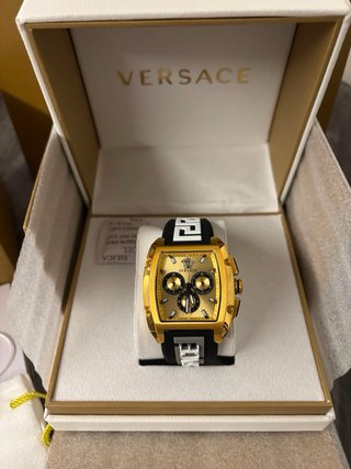 Reloj Versace Dominus Dorado Negro