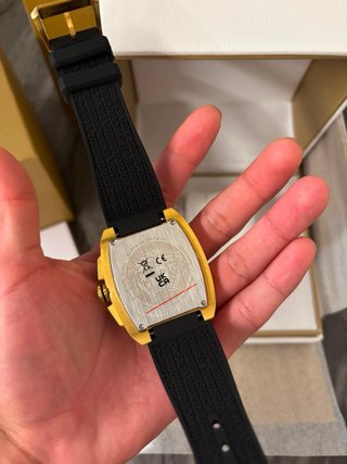 Reloj Versace Dominus Dorado Negro
