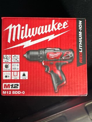 Taladro Atornillador Milwaukee M12 BDD