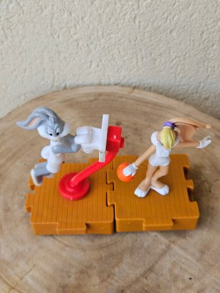 Figuras Bugs Bunny & Lola Bunny Space Jam