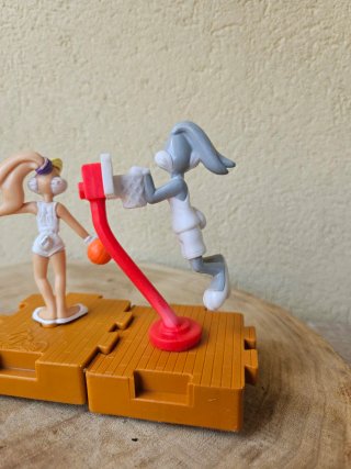 Figuras Bugs Bunny & Lola Bunny Space Jam