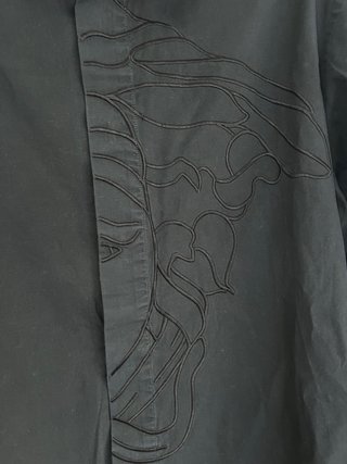 Camicia Versace Medusa Blu Taglia S