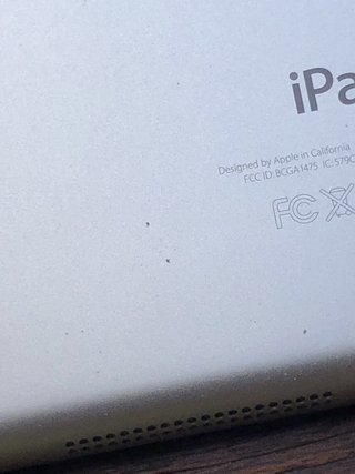 iPad Air MD795TY/A argento/bianco