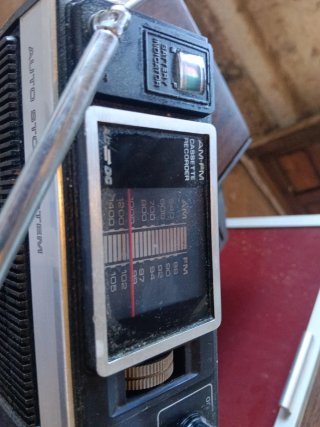 Radio Cassette Sanyo AM/FM Vintage