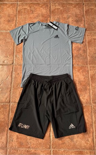 Conjunto Nike Talla M Camiseta y Pantalón Corto
