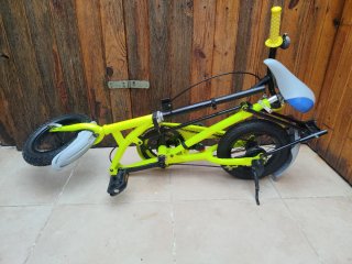 Bicicleta plegable 12 pulgadas