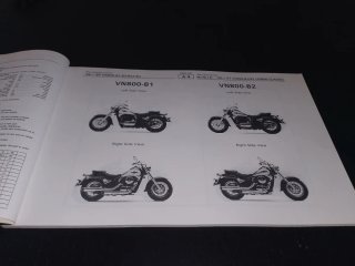 Catálogo Kawasaki VN800 Classic Recambio