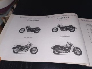 Catálogo Kawasaki VN800 Classic Recambio