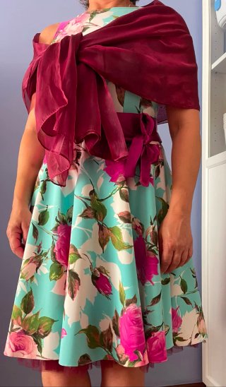 Vestido floral primavera