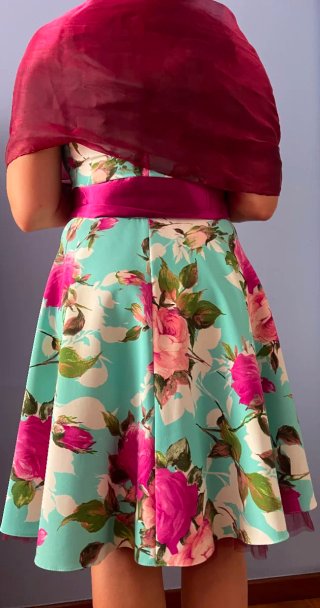 Vestido floral primavera