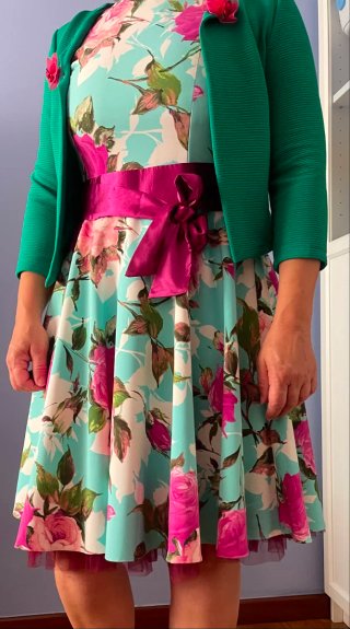 Vestido floral primavera