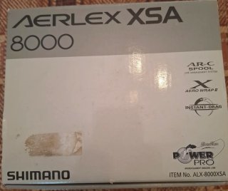 Carrete Pesca Shimano Aerlex XSA 8000