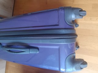 2 Maletas Delsey Azul y Morado