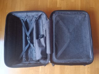 2 Maletas Delsey Azul y Morado