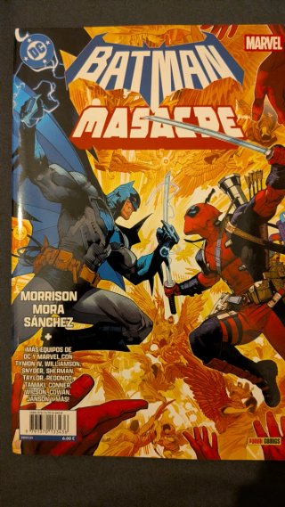 Batman/Masacre Marvel DC Comics