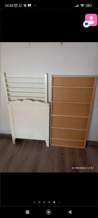 Cuna Ikea bebé + colchón y funda