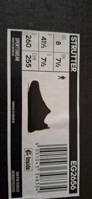 Zapatillas Adidas Negras Nuevas. Talla 41 o 7,5