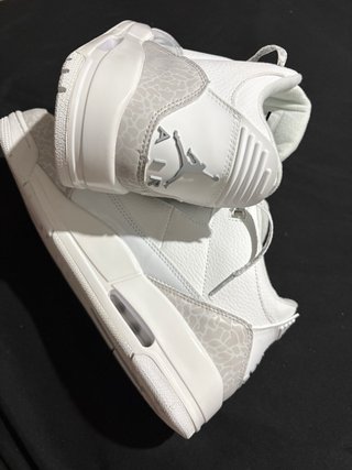 Nike Jordan Retro 3 Blanco/Gris sin estrenar