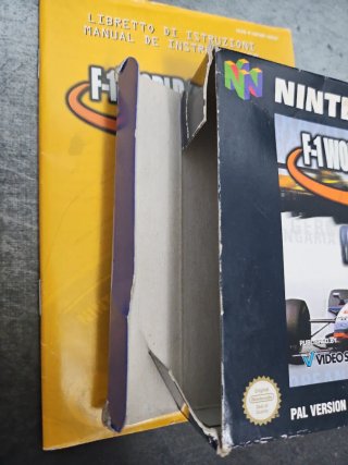F-1 World Grand Prix Nintendo 64 PAL
