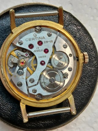 Reloj Certina Cuerda Caballero Vintage