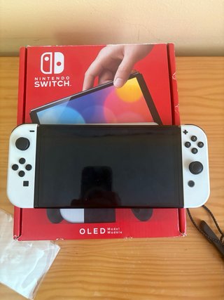 Nintendo Switch OLED + Accesorios + Juegos