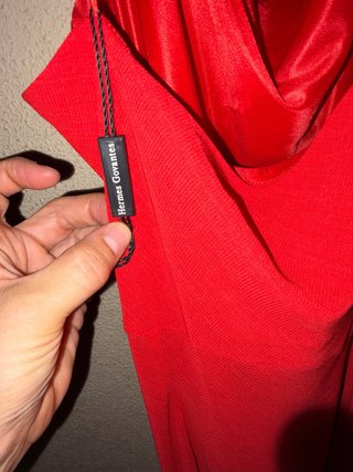 Vestido rojo largo