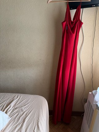 Vestido rojo largo