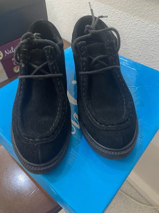 Mocasines de ante con cordones Asos Talla 36