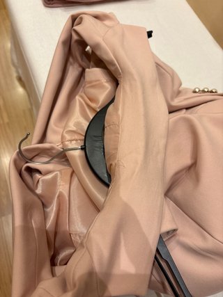 Vestido blazer rosa Zara