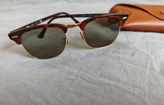Ray-Ban Clubmaster Gafas de Sol Marrones