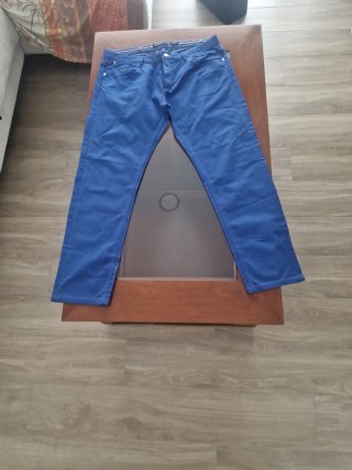 Pantalón Massimo Dutti Azul