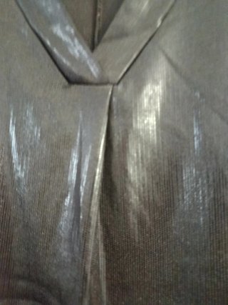 Camiseta Talla Única Grande Negra